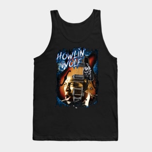 Howlin' Wolf Design Tank Top